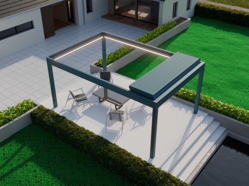 Pergola PINELA DELUXE Dach Cabrio