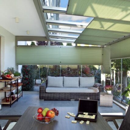 plisy do ogrodu zimowego