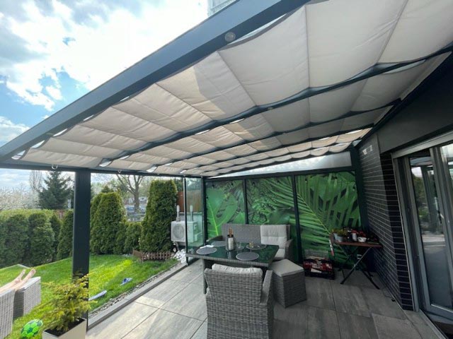 roleta rzymska ogrodow z montazem